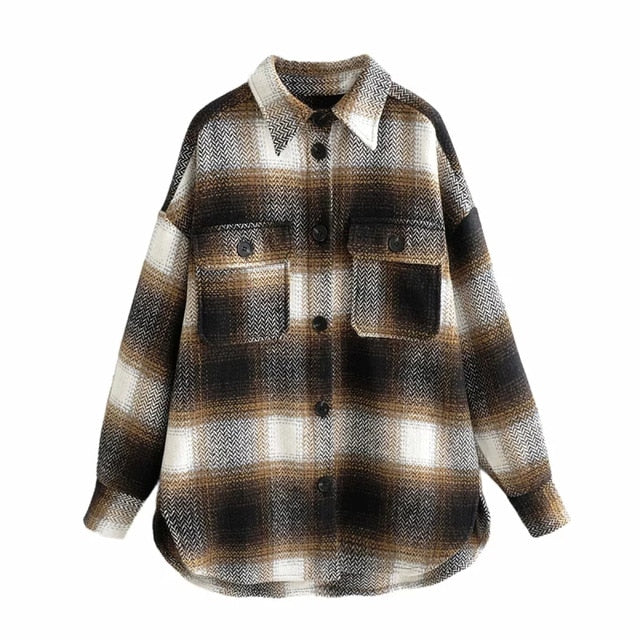 MostБет- women oversize woolen shirts